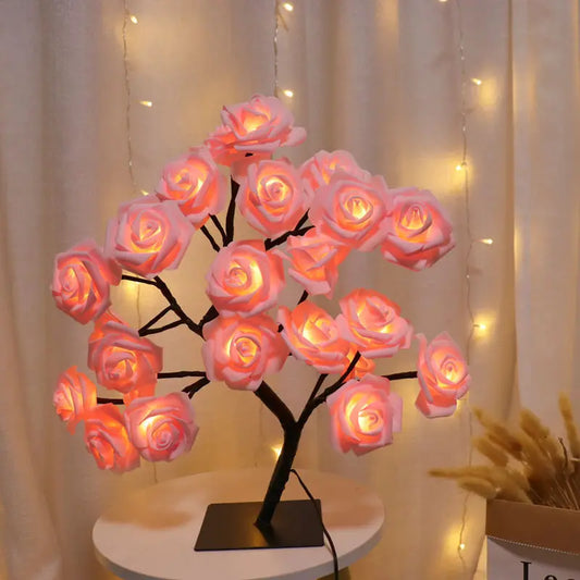 Lampe en forme de bouquet de rose - cosylif